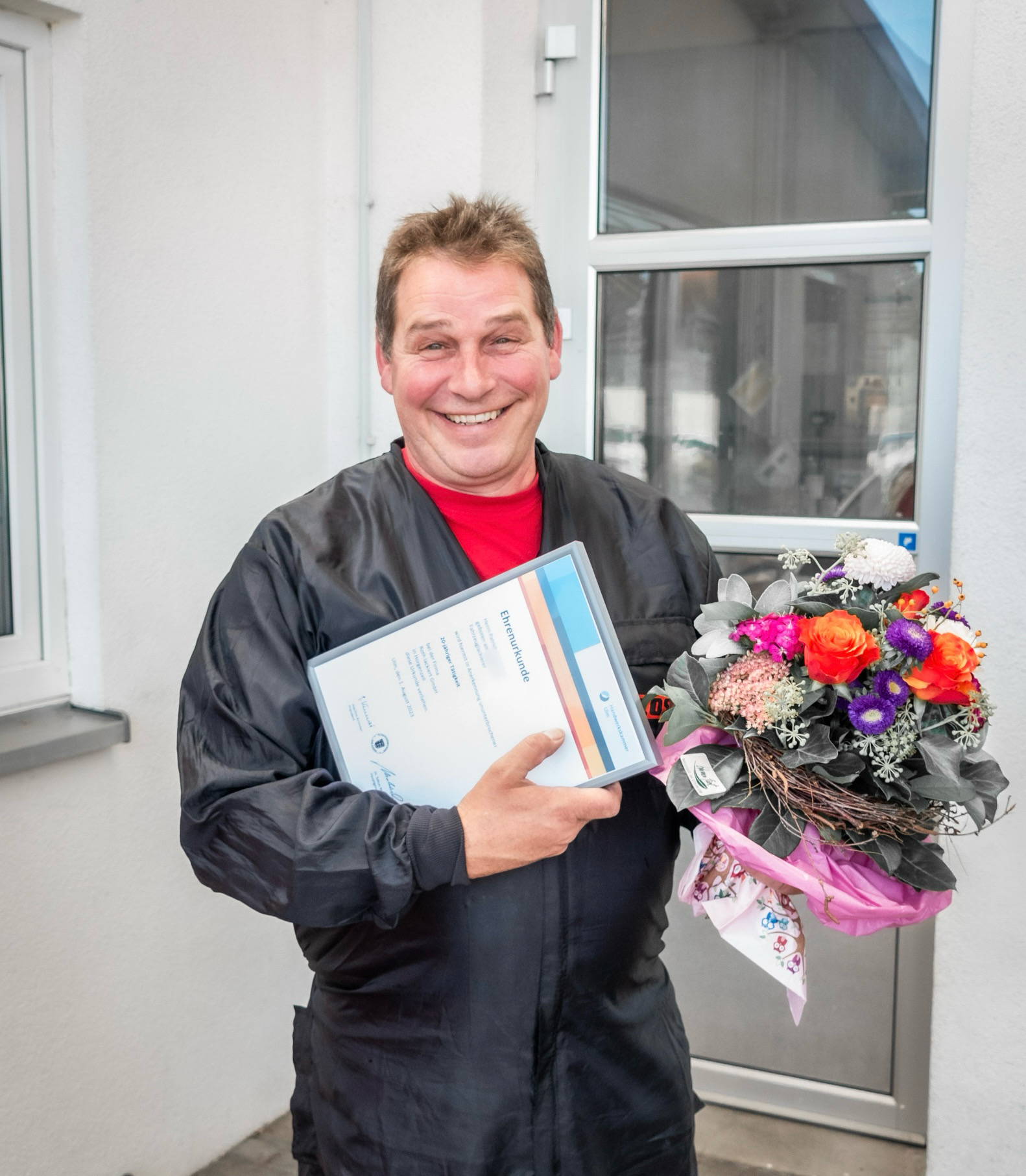 20-jähriges Betriebsjubiläum
